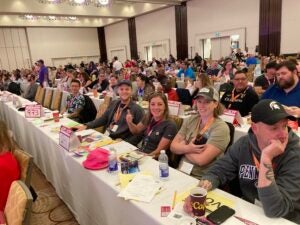 Picture of attendees from Ontario Convention
